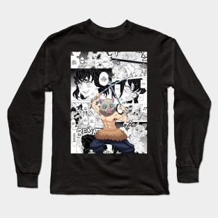 Inosuke Hashibira Long Sleeve T-Shirt